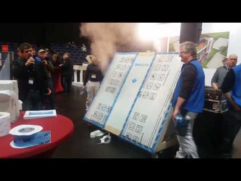 Das Knauf Insulation Luftdicht-Dämmsystem auf den Knauf Werktagen 2017