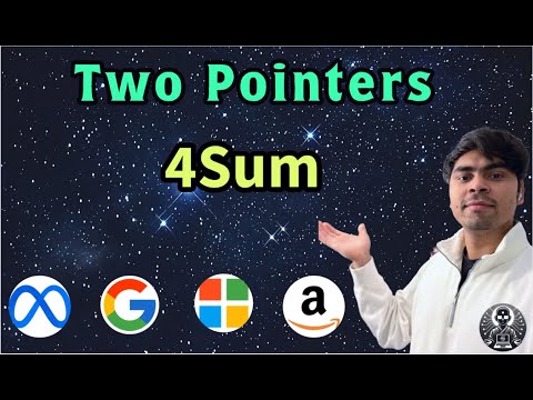 Leetcode 18 4sum Python Solution Explained Two Pointer Hashing Algoyogi