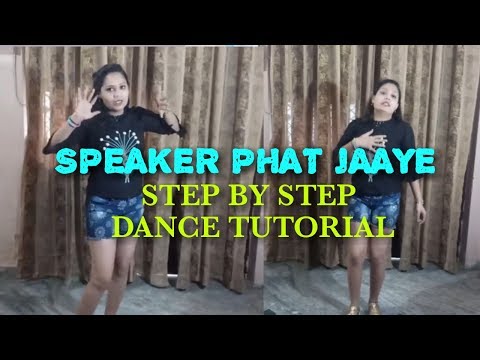 Speaker Phat Jaaye Dance video | Total Dhamaal | Step by step dance tutorial