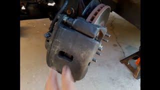 2004 Honda Odyssey Front Brake Replacement part 1 of 3