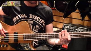 Video thumbnail for Gibson - 50th Anniversary Thunderbird Bass Demo at GAK by GAK