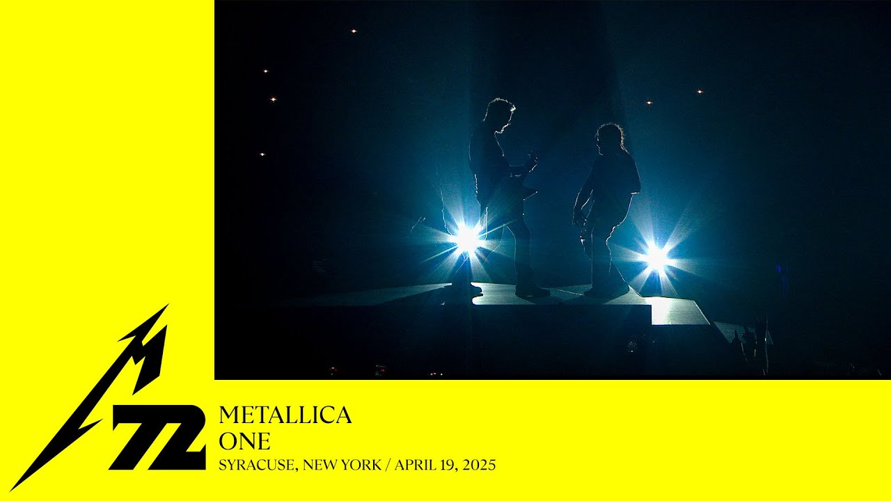 Metallica: One (Syracuse, NY - April 19, 2025) - YouTube
