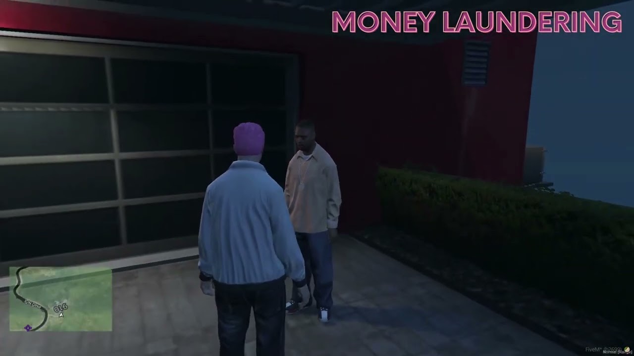 💸[PAID][QBCore] Advanced Money Laundering - Money Wash With Vehicles | UI thumbnail 5