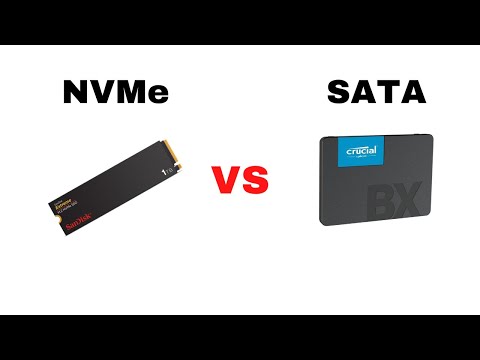 SATA vs NVMe