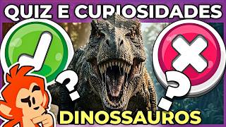 🦖 PERGUNTAS E CURIOSIDADES SOBRE DINOSSAUROS | Super Quiz dos Dinossauros #macaquiz 🐵