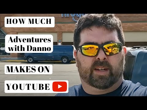How much Adventures with Danno makes on Youtube