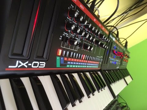 Roland K-25M, Fitting a Boutique Sound Module, JX-03 + JU-06, JP-08, EMX2 +