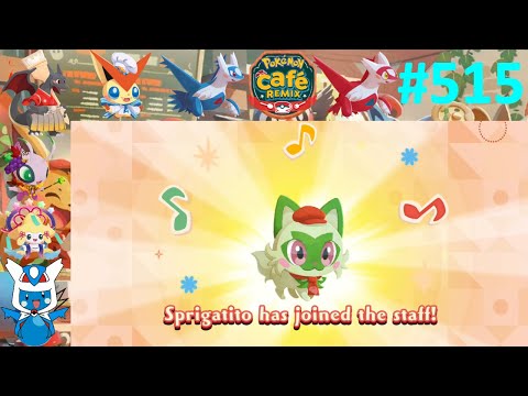 Let's Play Pokemon Cafe ReMix:  Part 515 - A Grass Cat for Starters