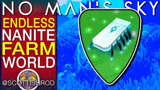 Endless Nanite Farm World Easily Nanites - Curious Deposit - No Man's Sky Update - NMS Scottish Rod