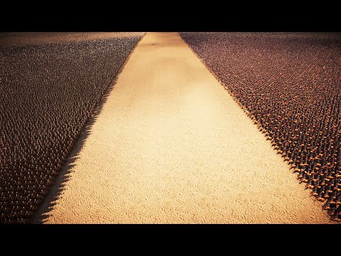 1 Million Spartans VS 1.5 Million Romans | Ultimate Epic Battle Simulator 2 UEBS 2
