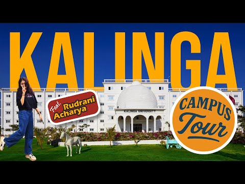 Rudrani Takes You on a Kalinga University Campus Tour | Student Experience, Facilities & Campus Life