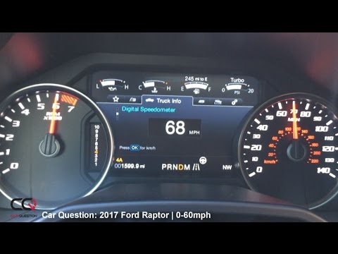 Thumbnail for 2017 Ford Raptor | 0-60mph  Acceleration Test! by Car
