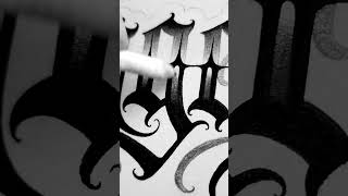 Los Angeles 213 Custom Chicano Script Lettering