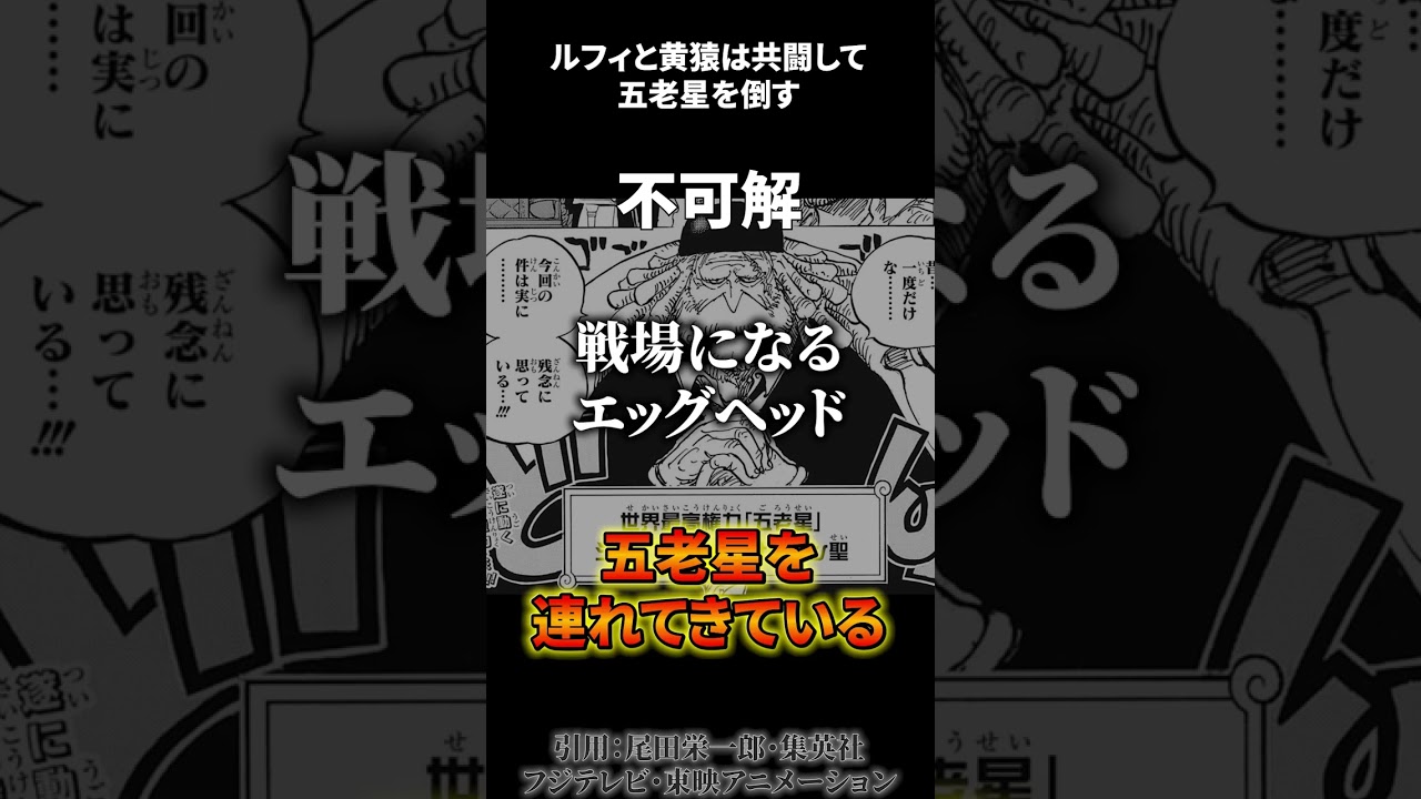 ルフィと黄猿が共闘!!?【ワンピース考察 まとめ ネタバレ】