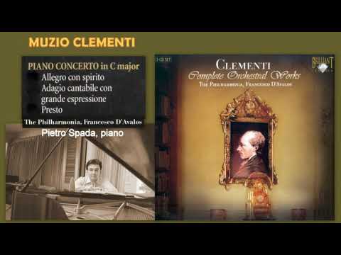 Muzio Clementi: Piano Concerto in C Major, Pietro Spada (piano)