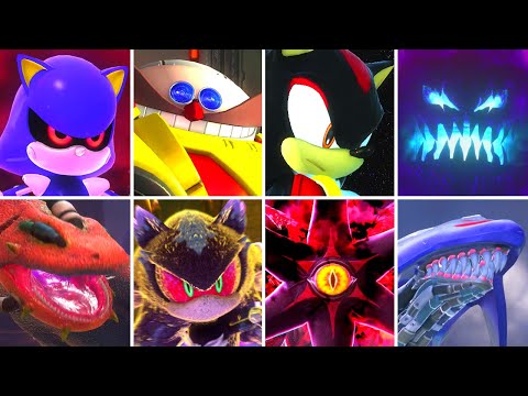 Sonic X Shadow Generations - All Bosses (No Damage)