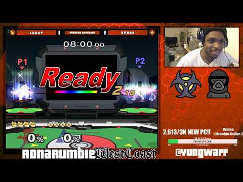 Lucky (Fox) vs Spark (Sheik) | Winner's Quarters | Rona Rumble: West Coast XIII