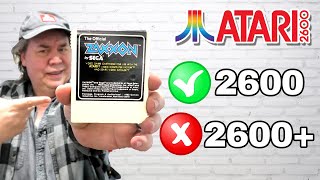 Atari 2600 ZAXXON - Doesn't Work on NEW 2600 PLUS - Why?