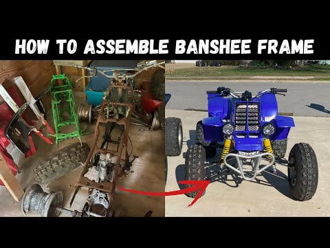 How to assemble banshee frame