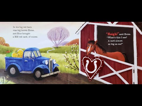 Kobe Reads "Little Blue Truck - Valentine"