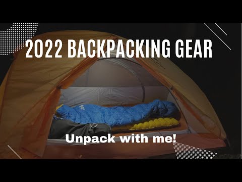 My 2022 Backpacking Gear | Somewhat on a budget