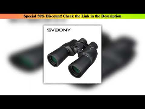 Today Only Svbony SV206 10x50 Binoculars Powerful Professional Telescope Bak4 Prism camping equipme