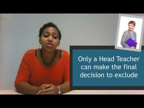 The Head Teacher's Decision and Duties | Understanding School Exclusions: UCL CAJ Video
