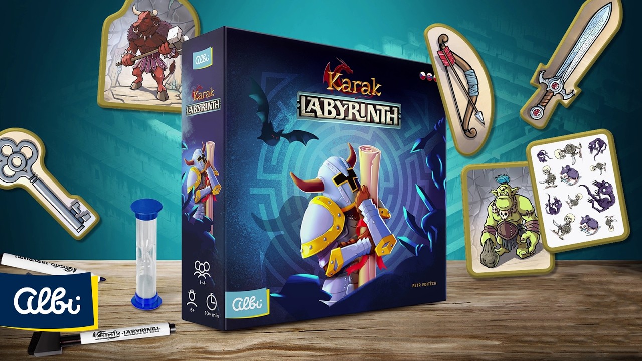 „Karak. Labyrinth” | Nowa, samodzielna gra w uwielbianym świecie Karaka!