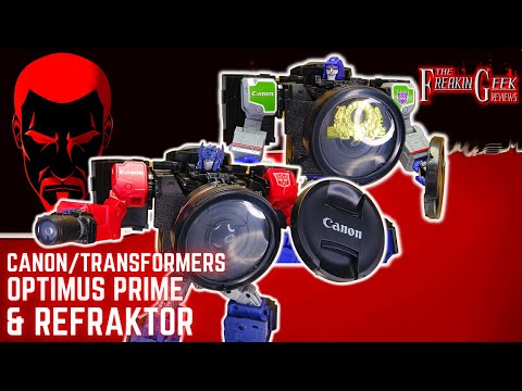 Canon/Transformers OPTIMUS PRIME & REFRAKTOR: EmGo's Transformers Reviews N' Stuff