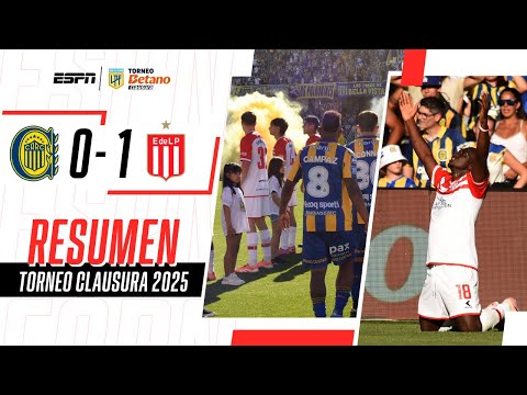 Video: ESTUDIANTES DERROTÓ A ROSARIO CENTRAL