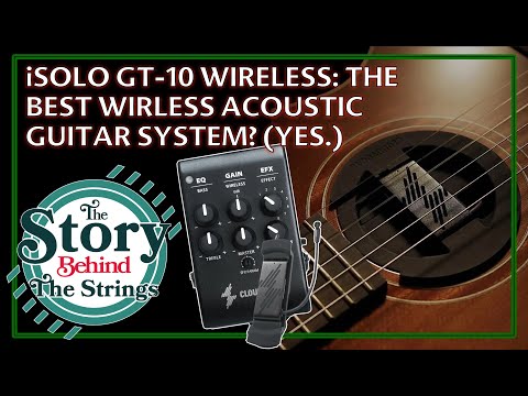 Cloudvocal Isolo GT-10 Wireless microphone system for acoustic guitar image 10