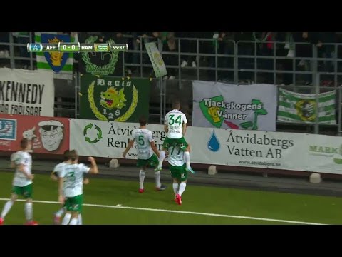 Solheim trycker in 1-0 efter stort tumult - TV4 Sport