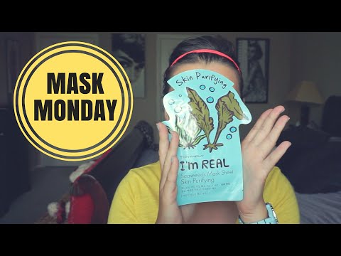 MASK MONDAY | TONY MOLY I'm Real Seaweed Mask Sheet