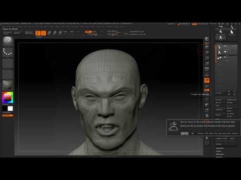 Character Retopology in Zbrush