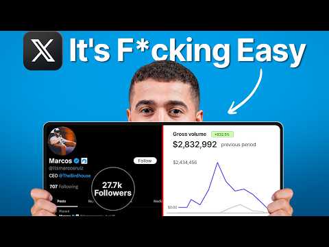How I Make $2.8M/year on Twitter/X with Only 27,000 Followers