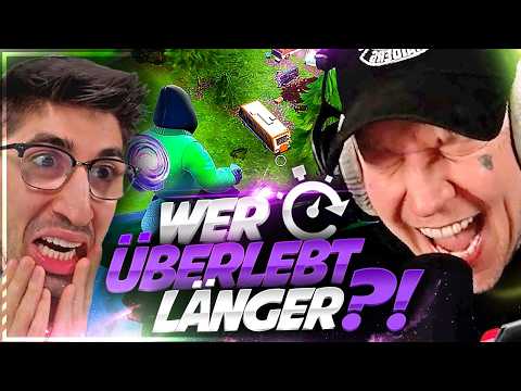 LÄNGER ÜBERLEBEN CHALLENGE mit STEELI😱🤩| Fortnite | SpontanaBlack
