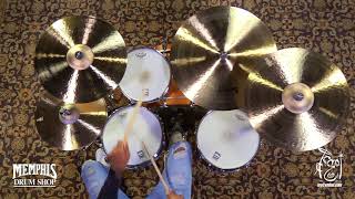 Video thumbnail for Zildjian 15" K Sweet Hi Hat Cymbals - 1143/1683g (K0723-1011318B) by Memphis Drum Shop