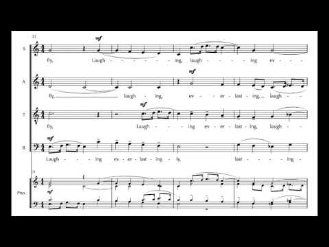 David von Kampen - "Here Among the Flowers" - SATB full score