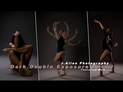 Creating Double Exposures for the first time in camera and in Studio!