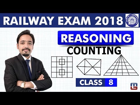 Counting of Figures | Reasoning | Class - 8 | RRB | Railway Group D / NTPC | Reasoning by Puneet Sir Video