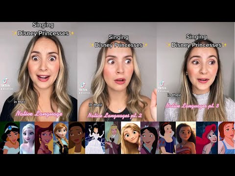 Singing Disney Princesses in their Native Languages (Part 1, 2 & 3) - Bettina Lobo