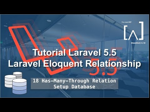 Laravel Eloquent Relationship 18 Has Many Through Setup Database