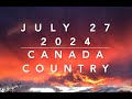 Billboard Top 60 Canada Country Chart July 27 2024