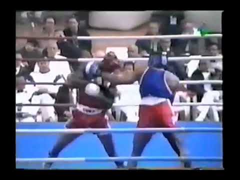 Félix Savón (CUB) vs. Kirk Johnson (CAN) Boxam Tournament 1992 Final (91kg)