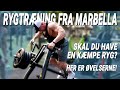 FØRSTE VIDEO FRA VORES TRÆNINGSCAMP I MARBELLA!☀️🌴💪 Ryg og biceps i det vildeste outdoor gym!