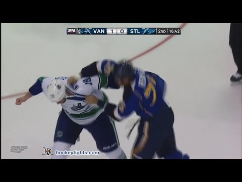 Tom Sestito vs Ryan Reaves Oct 25, 2013