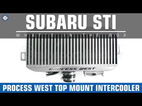 Process West Subaru STi 08+ Top Mount Intercooler-Whats in the Box?