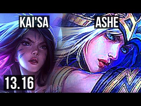 KAI'SA & Rell vs ASHE & Nautilus (ADC) | 9/1/4, 1.5M mastery, 800+ games | EUW Master | 13.16