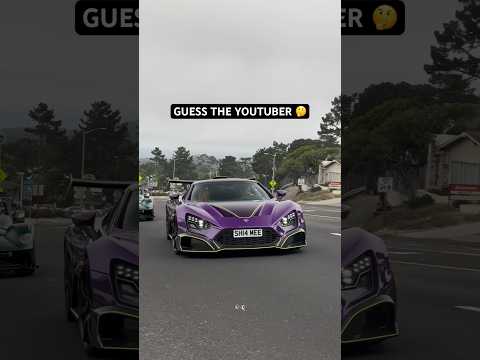 Thumbnail for Who’s that driving this purple Zenvo TSR-S? 👀 by Supercar, Car