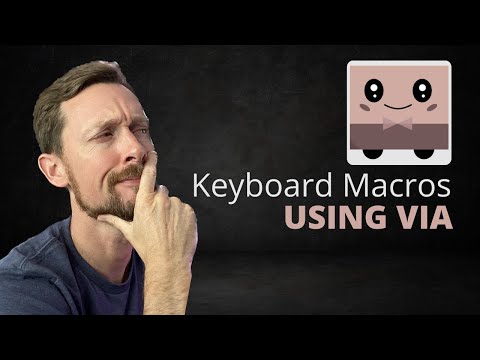Use VIA to Program Macros to Open Programs with Keychron Knob